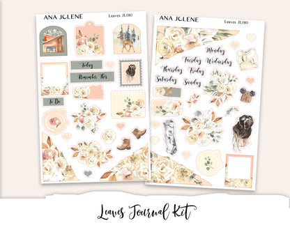 LEAVES Mini Journal Sticker Kit
