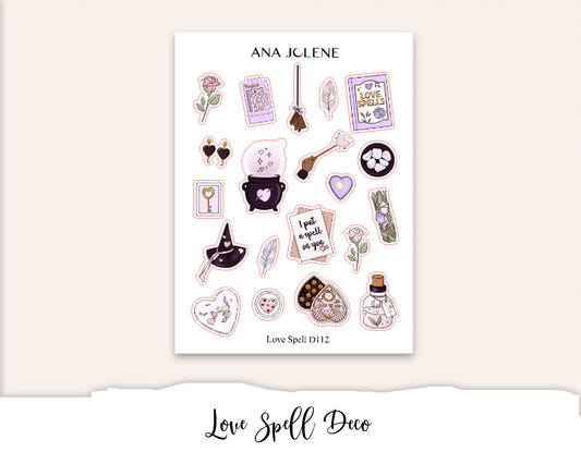 LOVE SPELL Deco Stickers