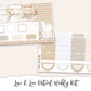 LOVE & LACE Planner Sticker Kit (Vertical Weekly)