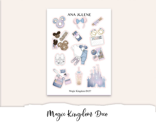 MAGIC KINGDOM Deco Stickers