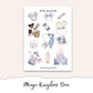 MAGIC KINGDOM Hobonichi Weeks Planner Sticker Kit