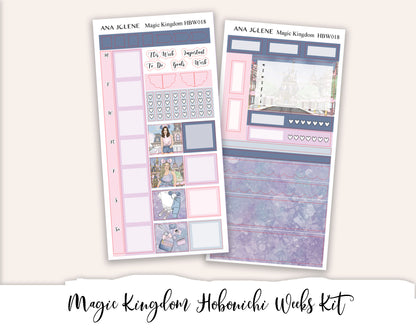 MAGIC KINGDOM Hobonichi Weeks Planner Sticker Kit