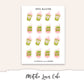 MATCHA LOVER Deco Stickers