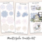 MONET'S GARDEN Decorative Planner Sticker Kit