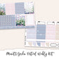 MONET'S GARDEN Planner Sticker Kit (Vertical Weekly)