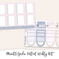 MONET'S GARDEN Planner Sticker Kit (Vertical Weekly)
