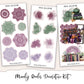 MOODY  READER  Decorative Planner Sticker Kit