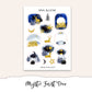 MYSTIC FOREST Hobonichi Cousin Weekly Planner Sticker Kit