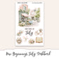 Hobonichi Monthly Dashboard Kit (Sophisticate Version)