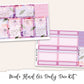 NICOLA FLORAL EC A5 Daily Duo Planner Sticker Kit (Erin Condren)