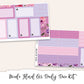 NICOLA FLORAL EC A5 Daily Duo Planner Sticker Kit (Erin Condren)