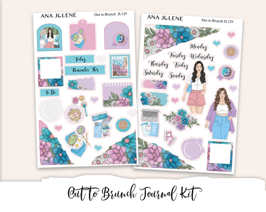 OUT TO BRUNCH Mini Journal Sticker Kit