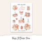 PARIS JE T'AIME Planner Sticker Kit (Vertical Weekly)