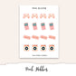 PEACH Deco Stickers