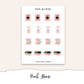 PEACH Deco Stickers
