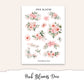 PINK BLOOMS Mini Journal Sticker Kit