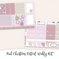 PINK CHRISTMAS Planner Sticker Kit (Vertical Weekly)