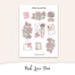 PINK LUXE Planner Sticker Kit (Vertical Weekly)