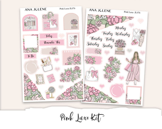 PINK LUXE Mini Journal Sticker Kit
