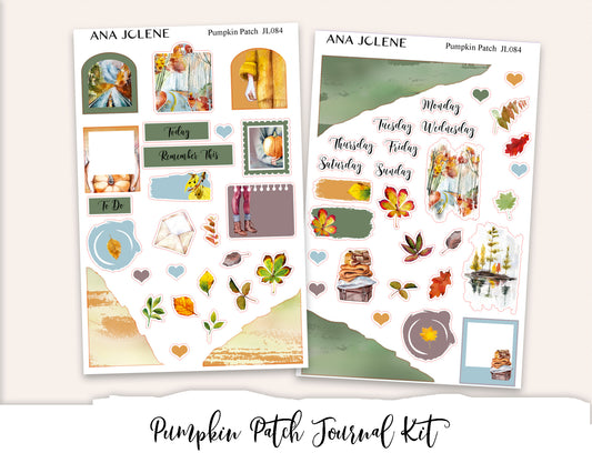 PUMPKIN PATCH Mini Journal Sticker Kit
