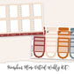 PUMPKINS PLEASE  Planner Sticker Kit (Vertical Weekly)
