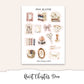 QUIET CHAPTERS Hobonichi Cousin Weekly Planner Sticker Kit (Deluxe Edition)