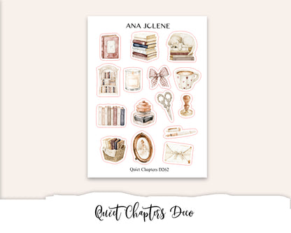 QUIET CHAPTERS  Petite Deco Sticker Kit (Deluxe Edition)