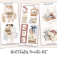QUIET CHAPTERS  Decorative Planner Sticker Kit (Deluxe Edition)