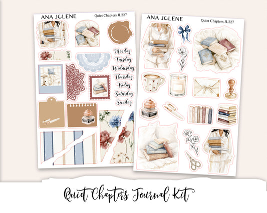 QUIET CHAPTERS  Mini Journal Sticker Kit (Deluxe Edition)