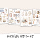 QUIET CHAPTERS  Petite Deco Sticker Kit (Deluxe Edition)