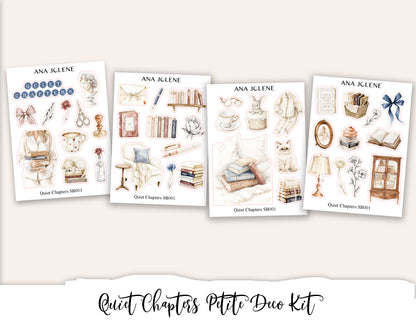 QUIET CHAPTERS  Petite Deco Sticker Kit (Deluxe Edition)