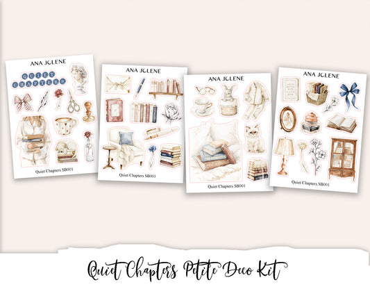 QUIET CHAPTERS  Petite Deco Sticker Kit (Deluxe Edition)