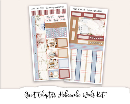 QUIET CHAPTERS Hobonichi Weeks Planner Sticker Kit (Deluxe Edition)