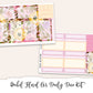 RACHEL FLORAL EC A5 Daily Duo Planner Sticker Kit (Erin Condren)