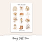 RAINY FALL Decorative Planner Sticker Kit