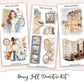 RAINY FALL Decorative Planner Sticker Kit