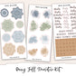 RAINY FALL Decorative Planner Sticker Kit