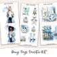 RAINY DAYS Decorative Planner Sticker Kit