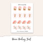 ROCOCO BOOKS Deco Stickers