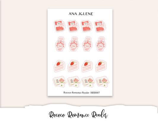 ROCOCO BOOKS Deco Stickers