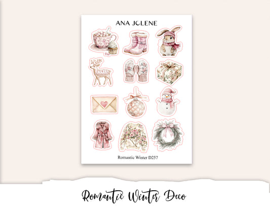 ROMANTIC WINTER Deco Stickers