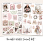 ROMANTIC WINTER Planner Sticker Kit (Vertical Weekly)