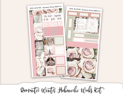ROMANTIC WINTER Hobonichi Weeks Planner Sticker Kit
