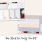 ROSE FLORAL EC A5 Daily Duo Planner Sticker Kit (Erin Condren)