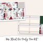 ROSE FLORAL EC A5 Daily Duo Planner Sticker Kit (Erin Condren)