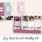 SHAY FLORAL Monthly Planner Sticker Kit (A5Wide)