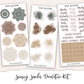 SNOWY SONDER  Decorative Planner Sticker Kit