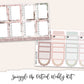 SNUGGLE UP Planner Sticker Kit (Vertical Weekly)