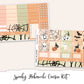 SPOOKY Hobonichi Cousin Weekly Planner Sticker Kit