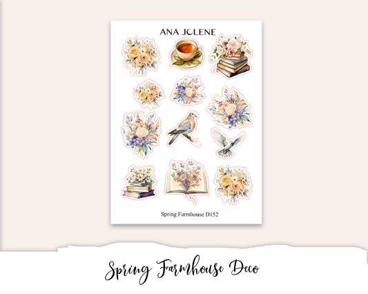 SPRING FARMHOUSE Deco Stickers